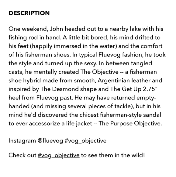 Fluevog purpose objective low-heeled fisherman sandle black and cream - Picture 14 of 14